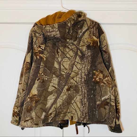 Vintage Woolrich 100% Wool Camo Oversized Men’s Jacket - Picture 11 of 13